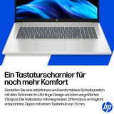 HP 17-cn4254ng, Notebook silber, Intel® Core™ 5 120U, Intel® Graphics, 16 GB DDR4, 512 GB (512 GB SSD), ohne Betriebssystem