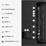 Hisense 65E7S Hi-QLED-Fernseher 164 cm (65 Zoll), schwarz, UltraHD/4K, Triple Tuner