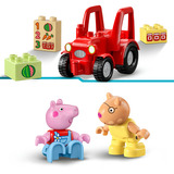 LEGO 10468 DUPLO Peppa Wutz Traktor und Marktstand, Konstruktionsspielzeug 