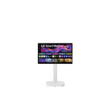 LG Smart Monitor Swing 32U889SA-W, LED-Monitor 80 cm (32 Zoll), weiß, UltraHD/4K, IPS, Touchscreen, Standfuß mit Rollen