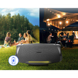 Medion Life P61762 Tragbarer Bluetooth Lautsprecher L anthrazit, Bluetooth, Dual Illuminated, Lightstrip,Integrierte Powerbank
