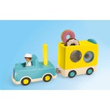 PLAYMOBIL 71702 Junior: Verrückter Donut Truck mit Stapel- und Sortierfunktion, Konstruktionsspielzeug 