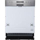 Respekta GSP 60 TID M, Spülmaschine silber, 60 cm