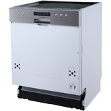 Respekta GSP 60 TID M, Spülmaschine silber, 60 cm