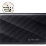 SAMSUNG Portable SSD T9 2 TB, Externe SSD schwarz, USB 3.2 Gen 2x2 (20Gbps)