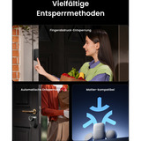 SwitchBot Smart Lock Ultra, Türschlossantrieb schwarz