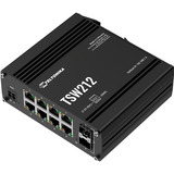 Teltonika TSW212, Switch schwarz, Managed Ethernet Switch