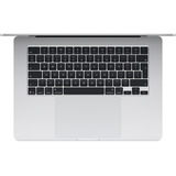 Apple MacBook Air (15") 2025 CTO, Notebook silber, 24 GB, 1 TB (1 TB SSD), M4, Amerikanisch