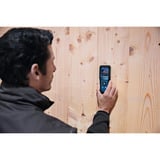 Bosch Holzfeuchtemesser GMM 1-15 Professional blau/schwarz, 2x Batterien, Tasche