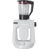 Bosch MUM6EW22 Küchenmaschine weiß/edelstahl, 1.600 Watt, Serie 6, Patisserie-Set, Mixaufsatz