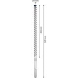 Bosch Professional EXPERT Hammerbohrer SDS-max-8X, Ø 20mm 5 Stück, Arbeitslänge 400mm