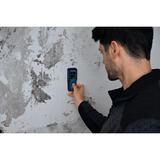 Bosch Professional Holzfeuchtemesser GMM 1-15 Professional blau/schwarz, 2x Batterien, Tasche