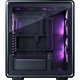 Cooler Master MasterFrame 500 Mesh ARGB , Tower-Gehäuse schwarz, Tempered Glass