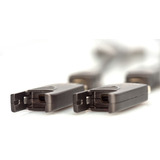 Digitus HDMI / Micro HDMI AOC Hybrid Glasfaserkabel, UHD 4K schwarz, 20 Meter, abnehmbare Stecker