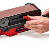 EINHELL Bandschleifer TE-BS 850 E rot/schwarz, 850 Watt