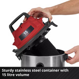 EINHELL TC-VC 1540 S, Nass-/Trockensauger silber/rot