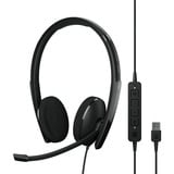 EPOS | Sennheiser ADAPT 160T USB II, Headset schwarz, Stereo, USB