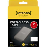 Intenso Externe SSD TX500 2 TB braun, USB-A 3.2 Gen 2 (10 Gbit/s)