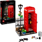 21347 Ideas Rote Londoner Telefonzelle, Konstruktionsspielzeug