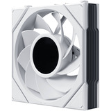 Lian Li UNI FAN TL LCD FLEX 120 Wireless, Gehäuselüfter weiß, Reverse, 3er Pack mit LCD-Flex-Empfänger, 124 mm