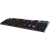 Logitech G915 X LIGHTSPEED, Gaming-Tastatur schwarz, DE-Layout, GL Tactile, GL Linear Switches
