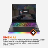 OMEN MAX 16-ah0073ng, Gaming-Notebook schwarz, Intel® Core™ Ultra 7 255HX, NVIDIA GeForce RTX 5070 Ti, 32 GB DDR5, 2 TB (2 TB SSD), Windows 11 Home