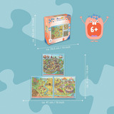 Ravensburger Puzzle UP! Geschichte - Steinzeit, Altes Rom, Mittelalter 100, 121 und 144 Teile