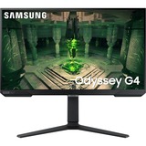 Samsung Odyssey Gaming G4 S25BG400EU, Gaming-Monitor 62 cm (25 Zoll), schwarz, FullHD, IPS, Free-Sync/G-Sync, HDR, 240Hz Panel