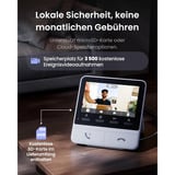 SwitchBot Video-Türklinge inkl. Display, Türklingel weiß/silber