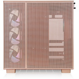 Thermaltake View 380 XL TG ARGB Gravel Sand, Tower-Gehäuse hellbraun, Tempered Glass x 2
