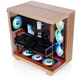 Thermaltake View 380 XL TG ARGB Gravel Sand, Tower-Gehäuse hellbraun, Tempered Glass x 2