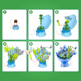 ZURU MAX - Bouquets, Konstruktionsspielzeug sortierter Artikel