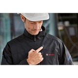 Bosch Professional Heat+Jacket GHJ 12+18V Kit Größe S, Arbeitskleidung schwarz, inkl. Ladeadapter GAA 12V-21, 1x 12-Volt-Akku