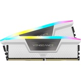 Corsair DIMM 64 GB DDR5-5600 (2x 32 GB) Dual-Kit, Arbeitsspeicher weiß, CMH64GX5M2B5600C36W, Vengeance RGB, INTEL XMP