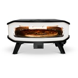 Cozze Pizzaofen 17", mit rotierendem Pizzastein schwarz/grau, für Pizzen bis ca. Ø 42,5cm, mit Thermometer