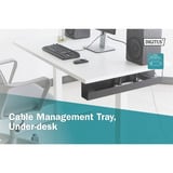 Digitus Kabelmanagement Kanal, unter Tisch, Kabelführung schwarz