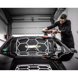 EINHELL Professional Akku-Exzenterpolierer CP-EP 18/125 Li BL-Solo, 18Volt, Poliermaschine rot/schwarz, ohne Akku und Ladegerät