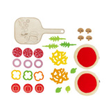 HABA Creative Play - Pizza-Set mit Brettchen, Spielküche 