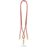 Intenso Handykette und Lade-/Datenkabel Cell Phone Charging Lanyard mehrfarbig, 1,65 Meter, USB-C, PD3.0 / QC4.0, Nylon