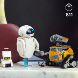LEGO 43279 Disney Pixar WALL-E und EVE, Konstruktionsspielzeug 