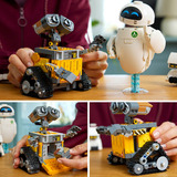 LEGO 43279 Disney Pixar WALL-E und EVE, Konstruktionsspielzeug 