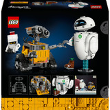 LEGO 43279 Disney Pixar WALL-E und EVE, Konstruktionsspielzeug 