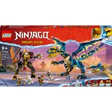 LEGO 71796 Ninjago Kaiserliches Mech-Duell gegen den Elementardrachen, Konstruktionsspielzeug 