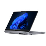 Lenovo ThinkBook 14 2-in-1 G5 (21SQ0013GE), Notebook grau, Intel® Core™ Ultra 7 255U, Intel® Graphics, 32 GB DDR4, 1 TB (1 TB SSD), Windows 11 Pro