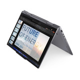 Lenovo ThinkPad X1 2-in-1 G9 (21KE0037GE), Notebook grau, Intel® Core™ Ultra 5 125U, Intel® Graphics, 32 GB LPDDR5X, 1 TB (1 TB SSD), Windows 11 Pro 64-Bit