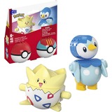 Mattel MEGA Pokémon 2er Pokéball Set - Plinfa und Togepi, Konstruktionsspielzeug 