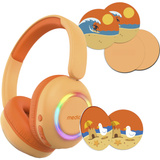 Medion Life HE-1 Kids  Bluetooth Kinderkopfhörer orange, Bluetooth, microSD, MP3-Player
