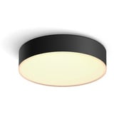 Philips Hue White Ambiance Enrave Deckenleuchte S, LED-Leuchte schwarz, inkl. Dimmschalter