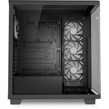 Sharkoon ELITE SHARK CA500 Generalüberholt, Tower-Gehäuse schwarz, Tempered Glass x 2