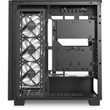 Sharkoon ELITE SHARK CA500 Generalüberholt, Tower-Gehäuse schwarz, Tempered Glass x 2